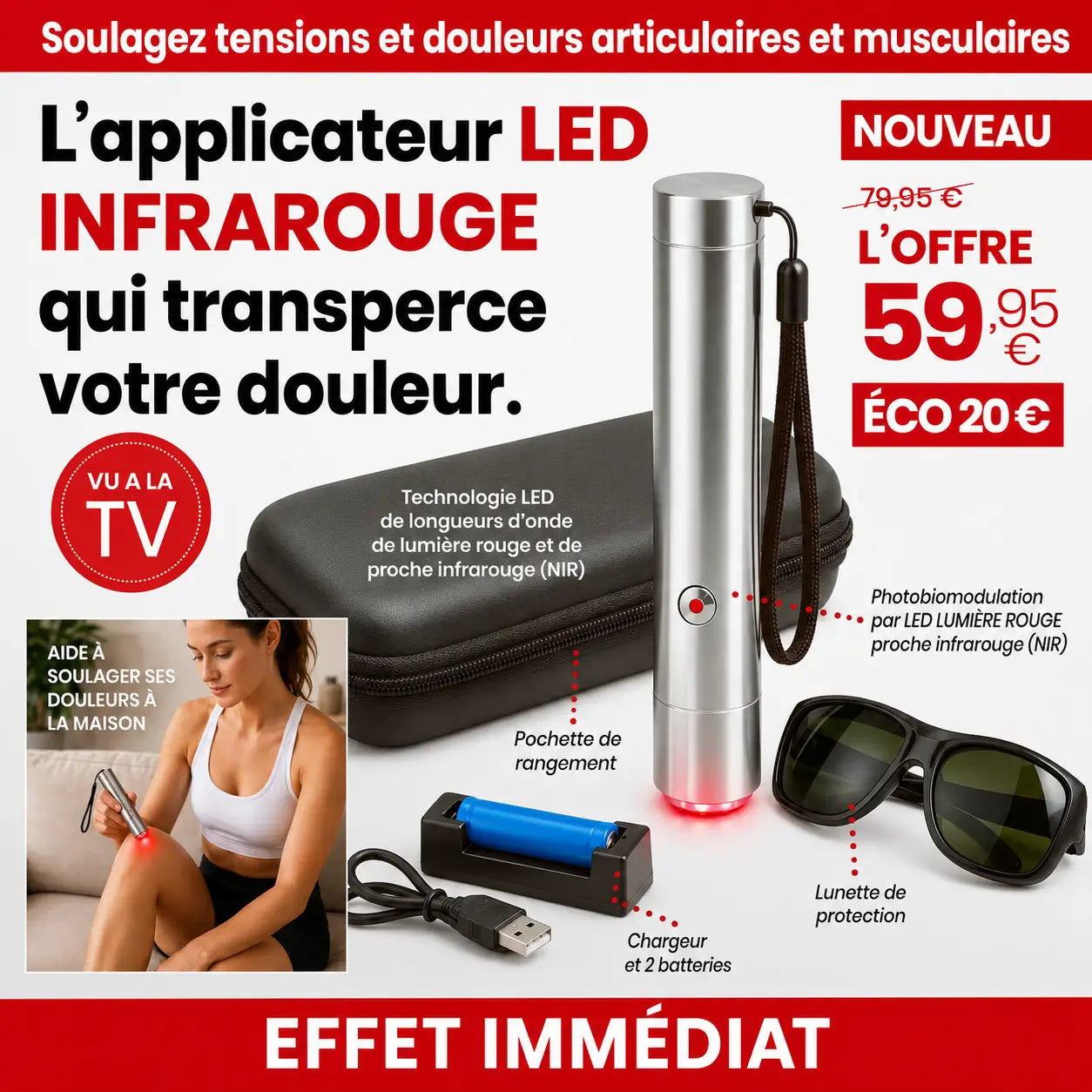 Le Photo Stimulateur Lumière Rouge